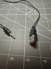 USB + 3.5mm Audio to Mini USB Combo Cable Power & Audio Adapter Replacement