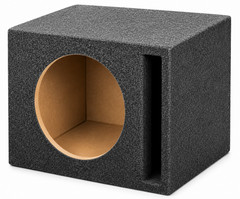 QPower QSBASS10 Single 10″ Ported Vented Enclosure Car Audio Subwoofer Box