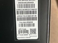 TIVO EDGE DVR Cable Recording Live TV and Streaming with LIFETIME SERVICE 2tb