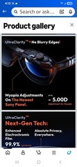 VITURE Pro XR/AR Glasses – 135″ 120Hz 1000Nits UltraClarity Display (Excellent)