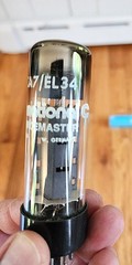 INTERNATIONAL C IC SERVICEMASTER ELECTRON TUBE 6CA7 EL34 MADE IN W GERMANY NOS