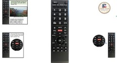 Effortless Control: Universal Replacement Remote for All Toshiba TVs, 5-Button
