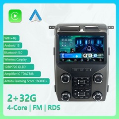 For Ford F150 2009-2014 Apple Carplay Android 15 Car Stereo Radio WiFi GPS Navi