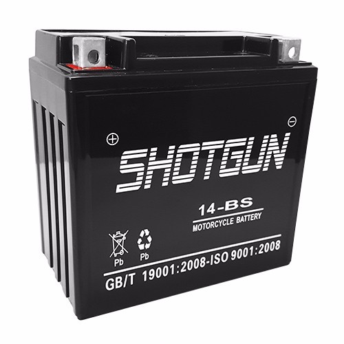 YTX14-BS High Performance – Maintenance Free – Sealed AGM Motorcycle Battery
