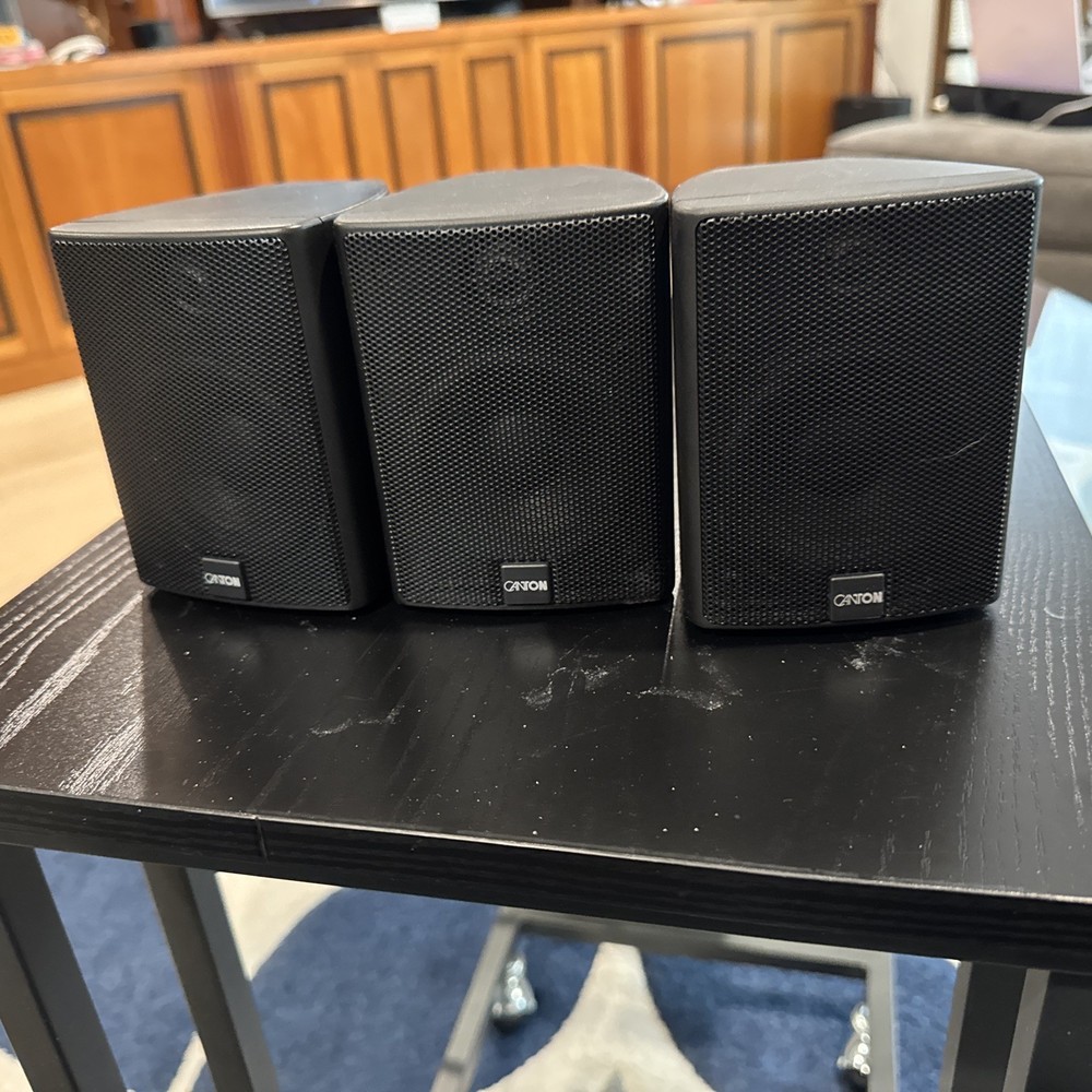 Canton MX Speakers X 3 Lot Surround Sound Gently Used