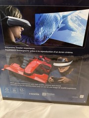Sony HMZ-T1 Personal 3D Viewer Head Mounted Display Processor Unit Tested