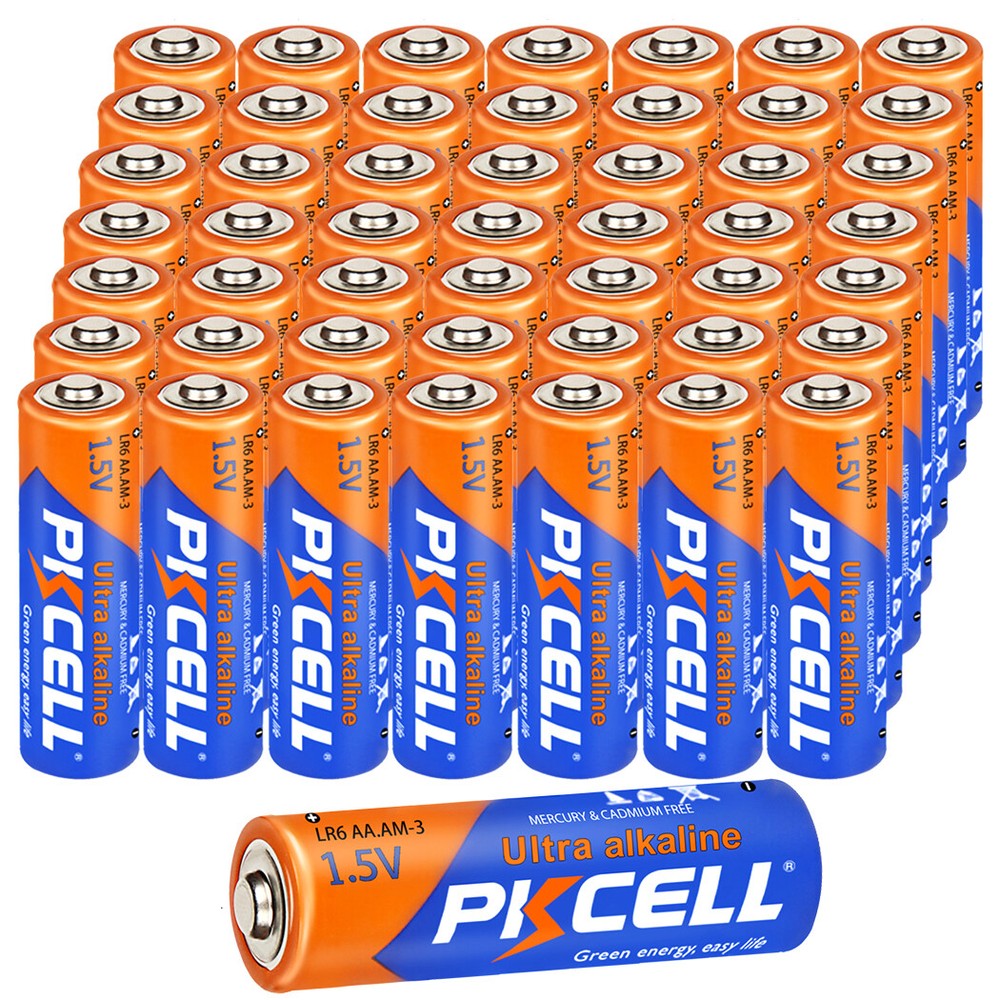 Promotion 100x AA Double A Batteries 1.5V LR6 AM-3 PC1500 Alkaline EXP.12/2030
