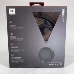 JBL Tune 510BT Wireless Over-Ear Bluetooth Headphones Black TUNE510BTP