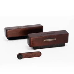 Fluance Vinyl Record Cleaning Kit with Anti-Static, Velvet & Stylus Brushes