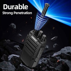 2 Pack Set Long Range Walkie Talkie Mile Two Way Radio Charge Waterproof Best