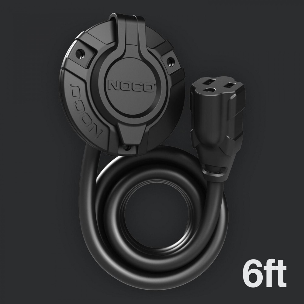 NOCO AC Port Plug With 6 Foot Extension Cord, GCP1E