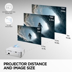 ViewSonic 240Hz 4.2ms Home Theater Projector PX701-4K True 4K UHD 3200 Lumens