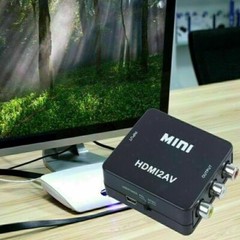 HDMI To RCA AV Converter Adapter 1080P CVBs 3RCA For Video Audio Xbox TV PC DVD