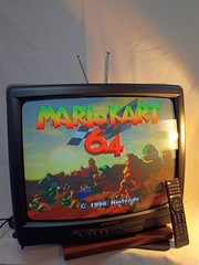🔥Sansui 19in CRT TV Retro Gaming Tv Fully Tested W/Remote CLEAN Tv 2001 RCAs