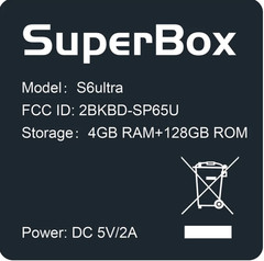 2026 SuperBox S6 Ultra / S6 Max / S6 Pro 4K TV Box | Android 12.0 | Dual Wi-Fi |