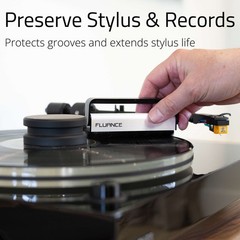Fluance Anti-Static Carbon Fiber Record Cleaning Brush