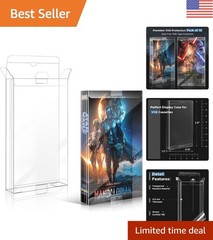 Elegant VHS Tapes Protector Set – 10 Pack Durable Case for Treasured Displays