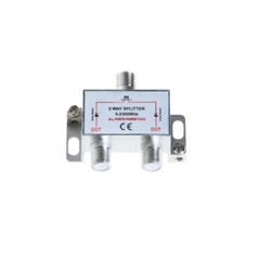 2-Way TV Coaxial Cable Splitter 5-2300MHz For RG6 RG59 TV Antenna Coax Adapter