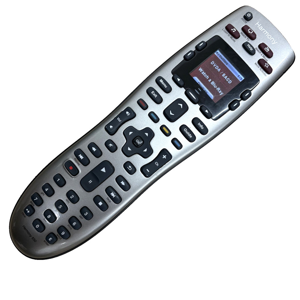 Logitech Harmony 650 – Universal Advanced Remote Control