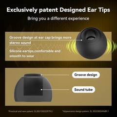 CCZ ZT01 24 PCS/12 Pairs Earbud Tips, KZ ZS10 PRO IEM Eartips, Replacement in…