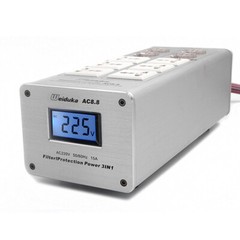 15A 3000W Audio Power Purifier Filter With LCD Dual Display AC Power Socket US