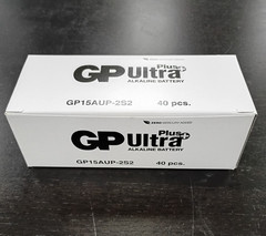 AA Batteries 40 Pack GP Ultra Alkaline Long Lasting Bulk NEW 2031 exp