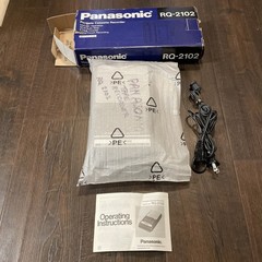 Panasonic RQ2102 Cassette Tape Recorder – Tested, Excellent Condition