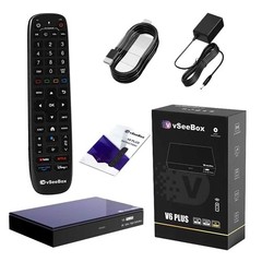 Vseebox V6 Plus Version Voice Control, 8K HDMI, Android 14, 4GB RAM, 64GB