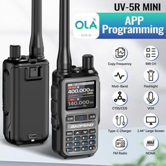 Compact Rechargeable Walkie Talkies NOAA Weather Radio