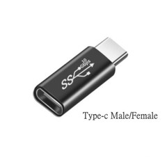 Angle 90° Type C Male To Female USB 3.1 OTG Converter Adapter Plug Extender Jack
