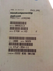 NOS PHILIPS BC 47UF 35V 036 HI END LOW LEAKAGE CAPACITORS FOR AUDIO! 100pcs!