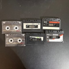 36 Cassette Tape Lot Sold As Blanks TDK Maxell Sony Fuji Scotch Reusable
