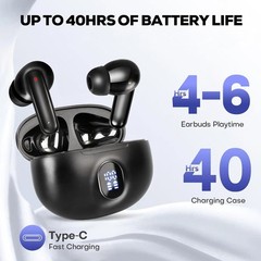 Wireless Bluetooth 5.3 Headset TWS Earphones Earbuds Stereo Headphones Ear Hook