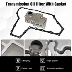 XQSMWF Automatic Auto Transmission Oil Filter with Pan Gasket Kit Compatible …