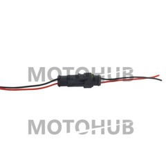 20X Car Waterproof Electrical Wire Cable Connector Male Female 2Pin Way Plug Kit