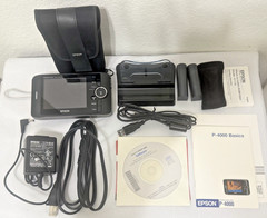 Epson P4000 Multimedia Storage Viewer – 80GB Hard Drive – Stand & Extra Battery