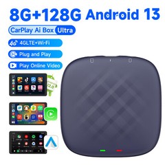 Carlinkit 8+128GB Android 13 Wireless Carplay Android Auto Multimedia Player Box