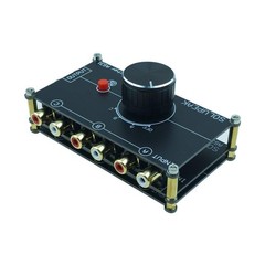 SOLUPEAK 3 in 1 Out RCA Stereo Audio Source 3 ports switch(3 IN 1 OUT)