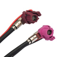 4-Core FAKRA Retrofit CIC Monitor HSD Cable 0.8m For BMW E87 E90 E70 E60 F01 F10