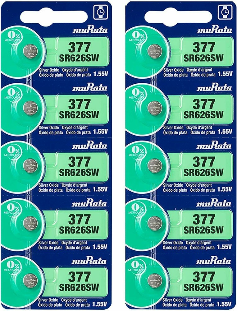 MURATA / SONY 377 SR626SW (20 piece) SR626 V377 Watch Battery USA seller