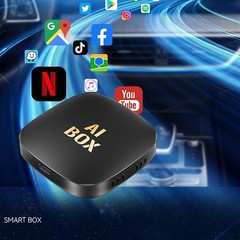 2026 Wireless CarPlay & Android Auto AI Box Android 13 Car Multimedia w/ YouTube
