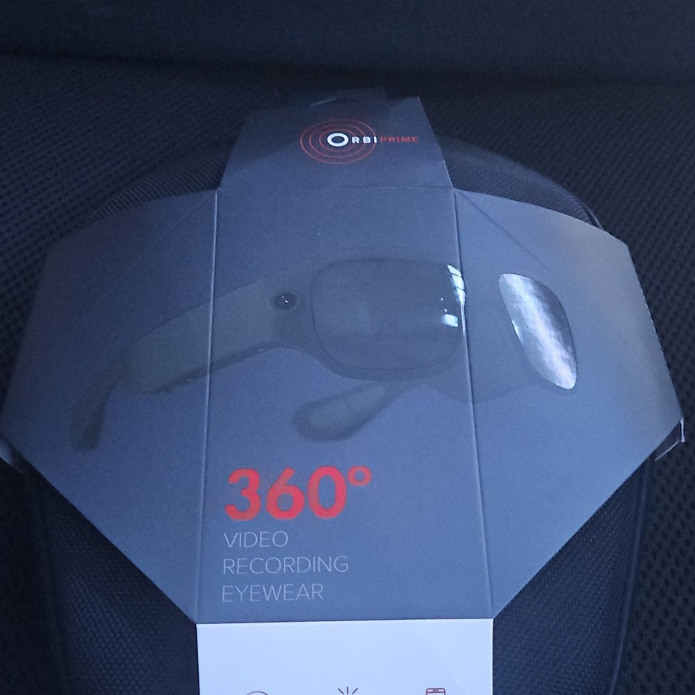 Orbi Prime 360° Video Recording Eyewear Glasses 4K Wi‑Fi