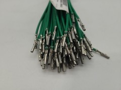 96 pk 10″ 18AWG Green Ground Wire with Molex and Ring Terminals