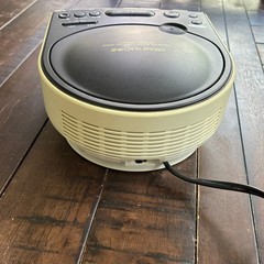 Sony Dream Machine ICF-CD815 CD Clock Radio Black Cream Retro Y2K Tech Audio
