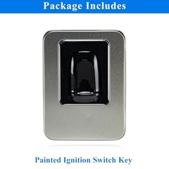 Painted Ignition Switch Replacement Compatible with Porsche Modern Black