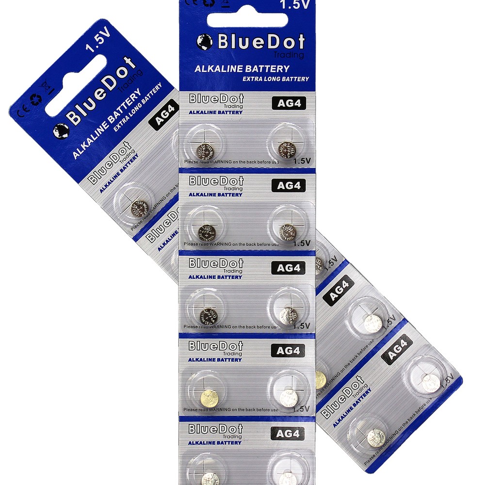 20-pack AG4 SR626SW 626 377 LR626 SR626 626A BlueDot Small Watch Battery USA