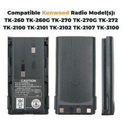 1PC 1300mAh KNB-14 KNB-15A Ni-MH Battery for TK-260 TK-270 TK-272 TK-360 TK-2100