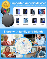 Air Tags forAndroid,AirTags4 Pack Android,Android Tracker Tags2Year Battery Life