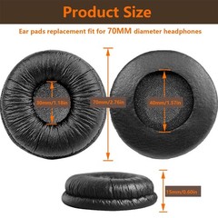 Ear Pads for Sony Headphones 70MM Earpads Replacement Ear Cushions Compatible…