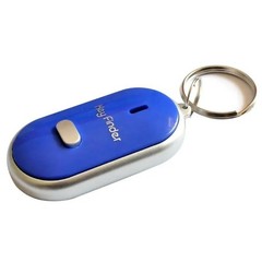 Mini Key Finder Whistle Locator Beeping Flashing Anti-Lost Device for Keys